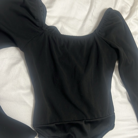 Fashion Nova Bodysuit black Size Medium FashionNova can't help but love my body - Picture 9 of 13